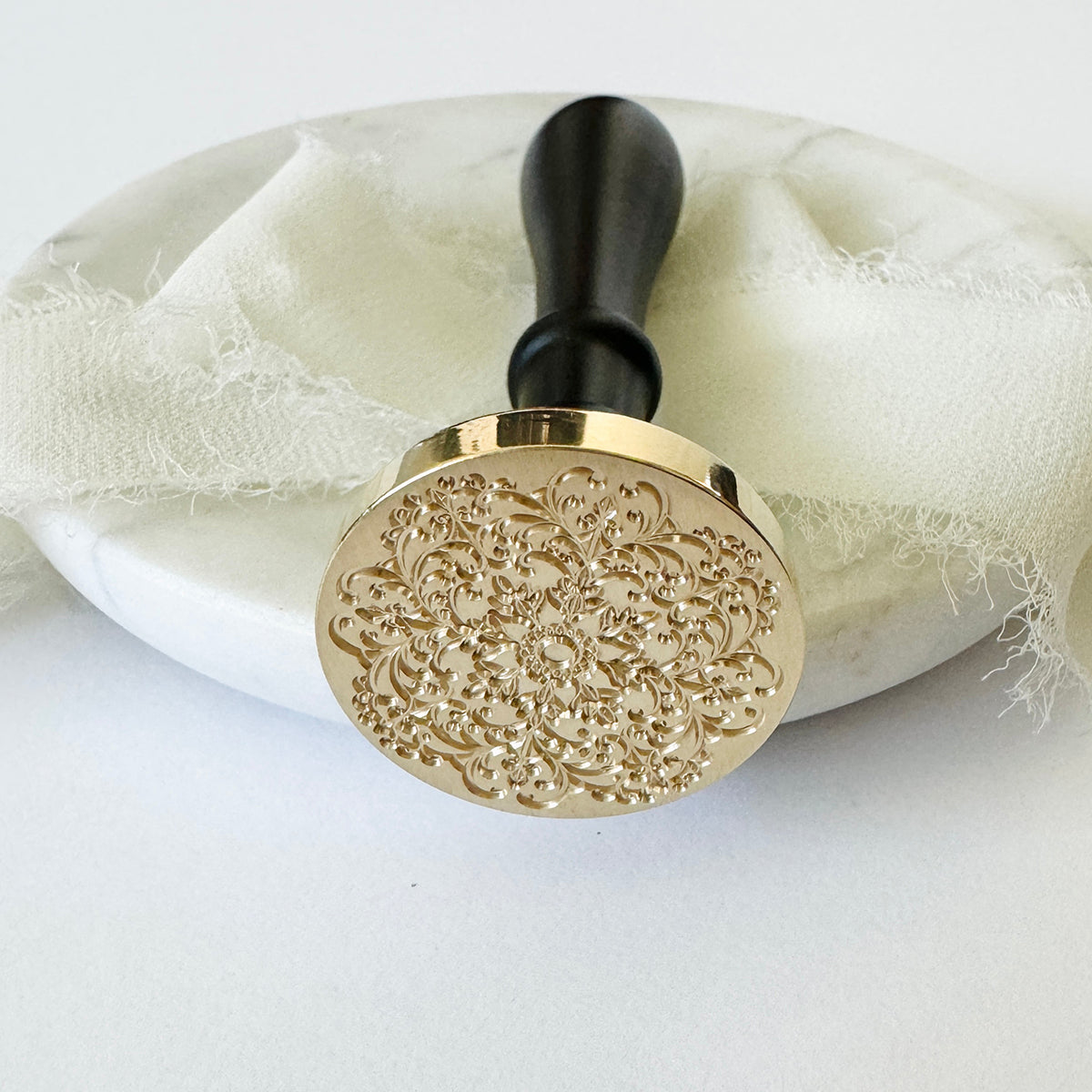 Ornate Lace Wax Seal Stamp