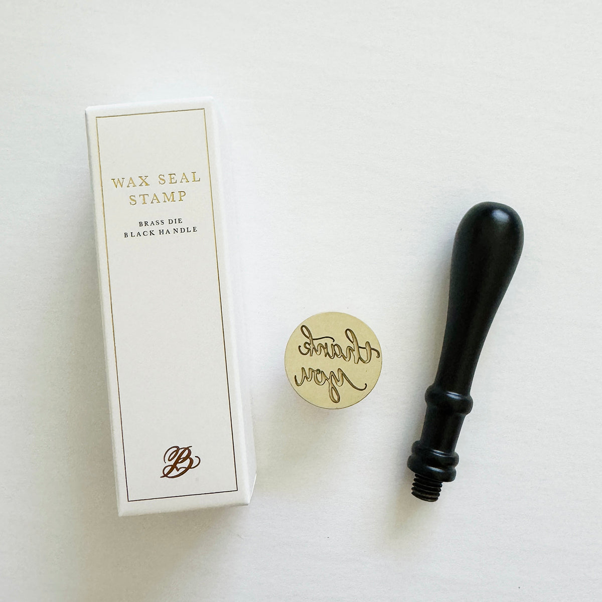 Simple Thank You Wax Seal Stamp