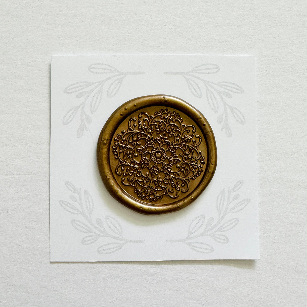 Ornate Lace Wax Seal Stamp