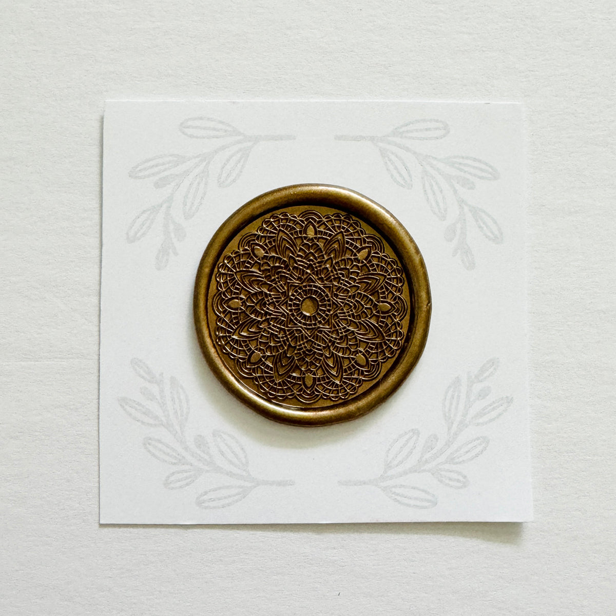 Lace Doily Wax Seal Stamp