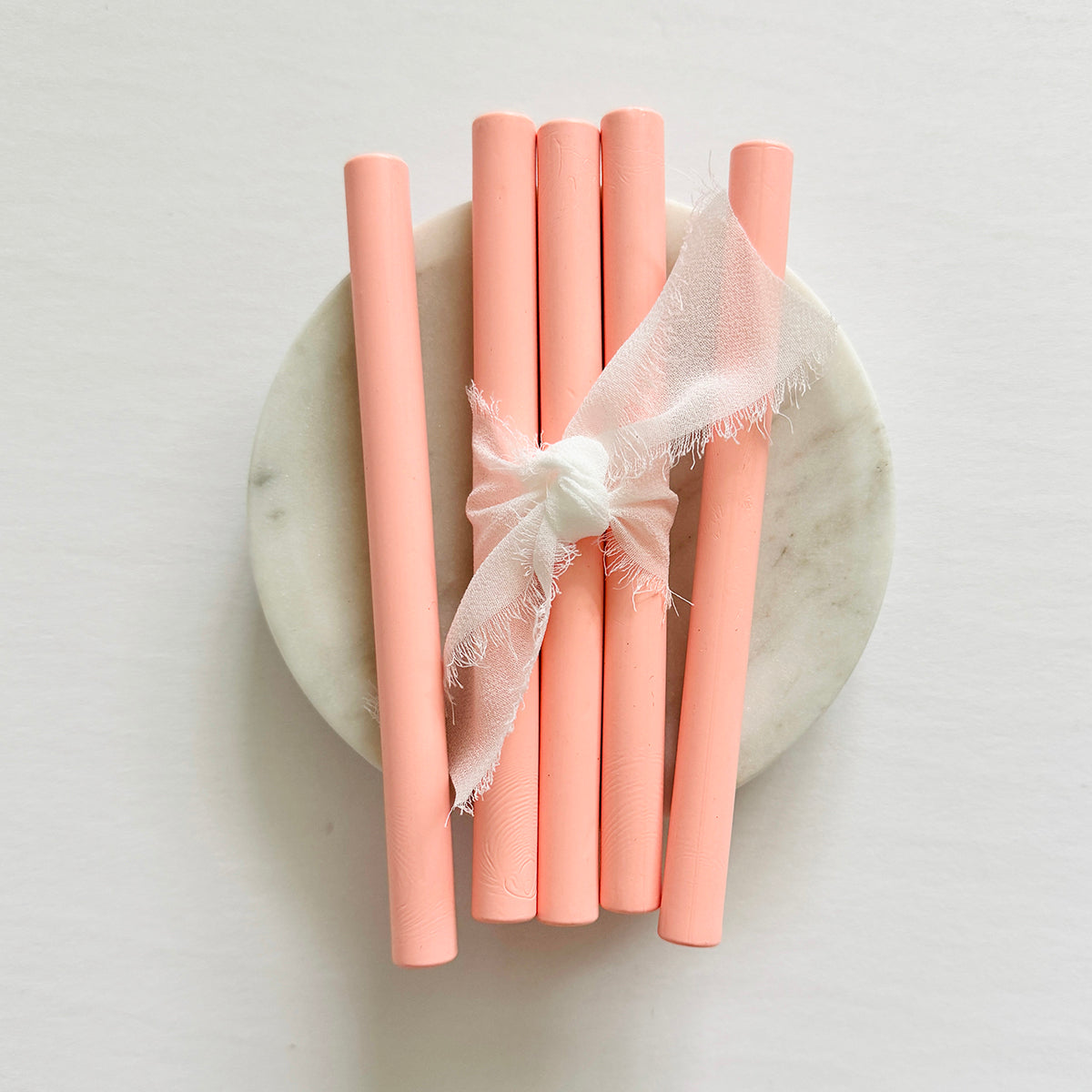 Coral Matte Sealing Wax Sticks