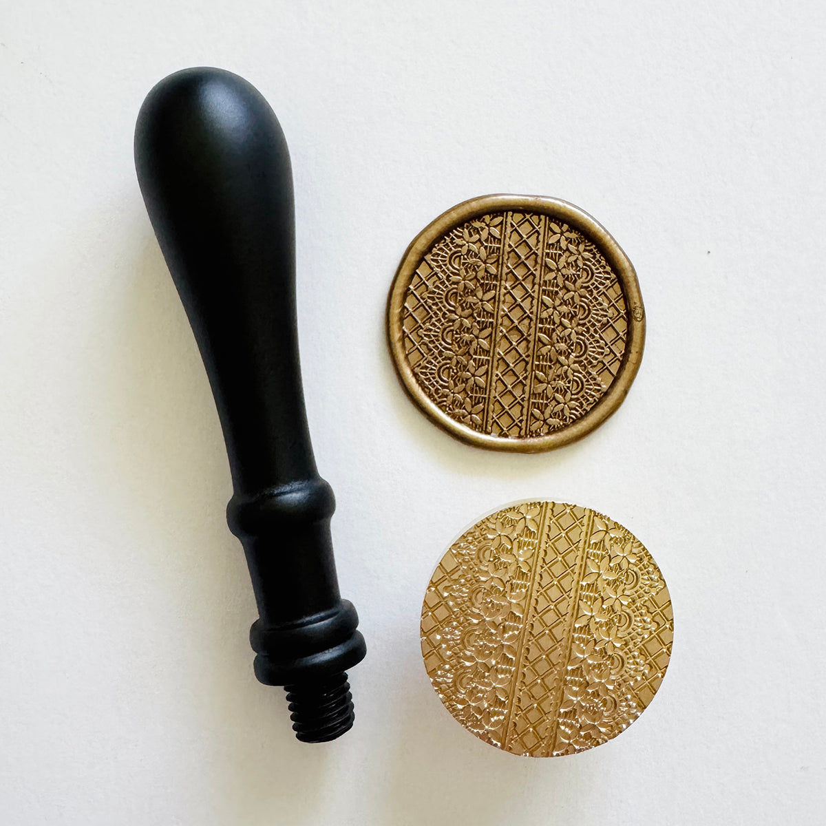 Floral Lace Wax Stamp