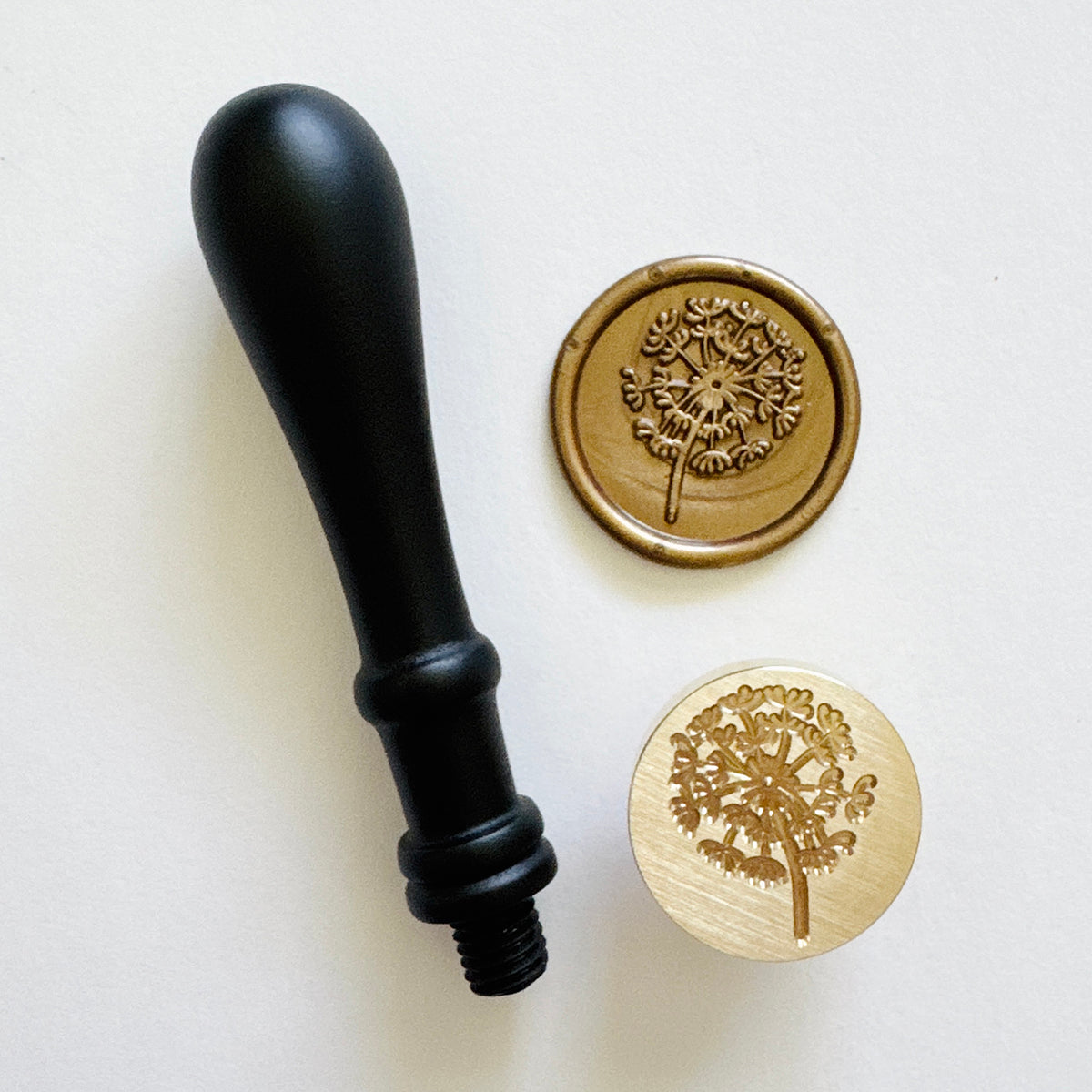 Make a Wish Dandelion Wax Stamp