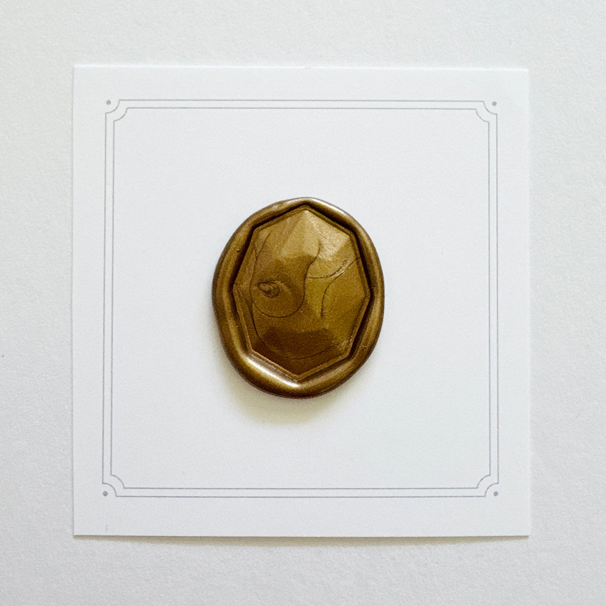 Gem No. 2 Wax Stamp (3-D)
