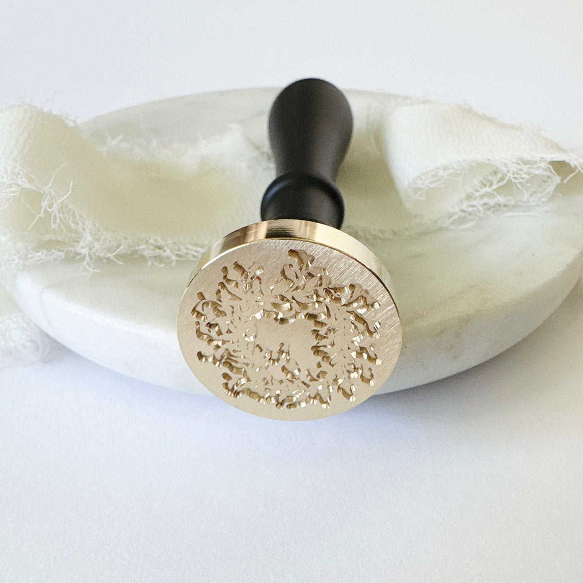 Whimsy Wreath Wax Stamp