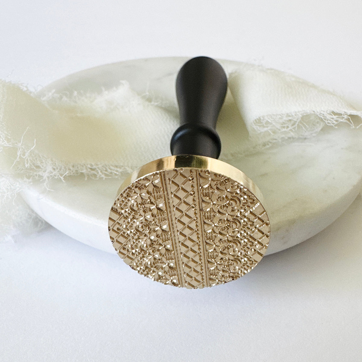 Floral Lace Wax Stamp