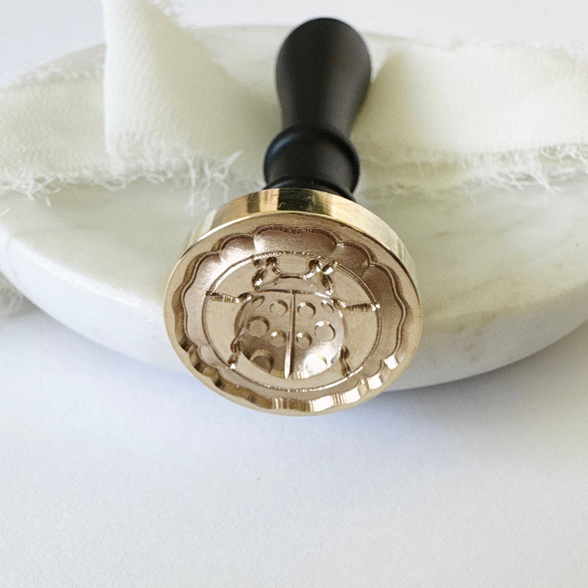 Lady Bug Wax Stamp (3-D)