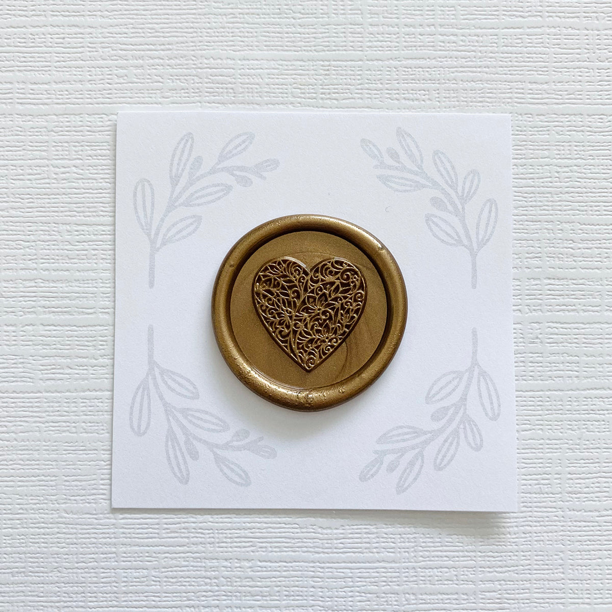 Heart Wax Seal Stamp