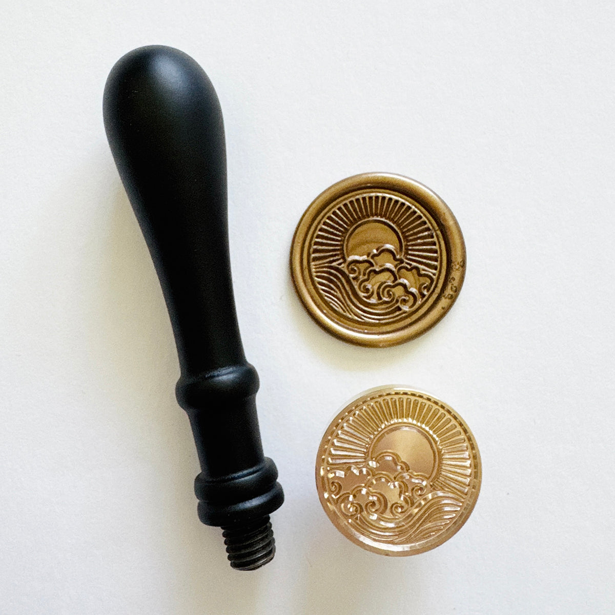 Sun and Ocean Wax Stamp