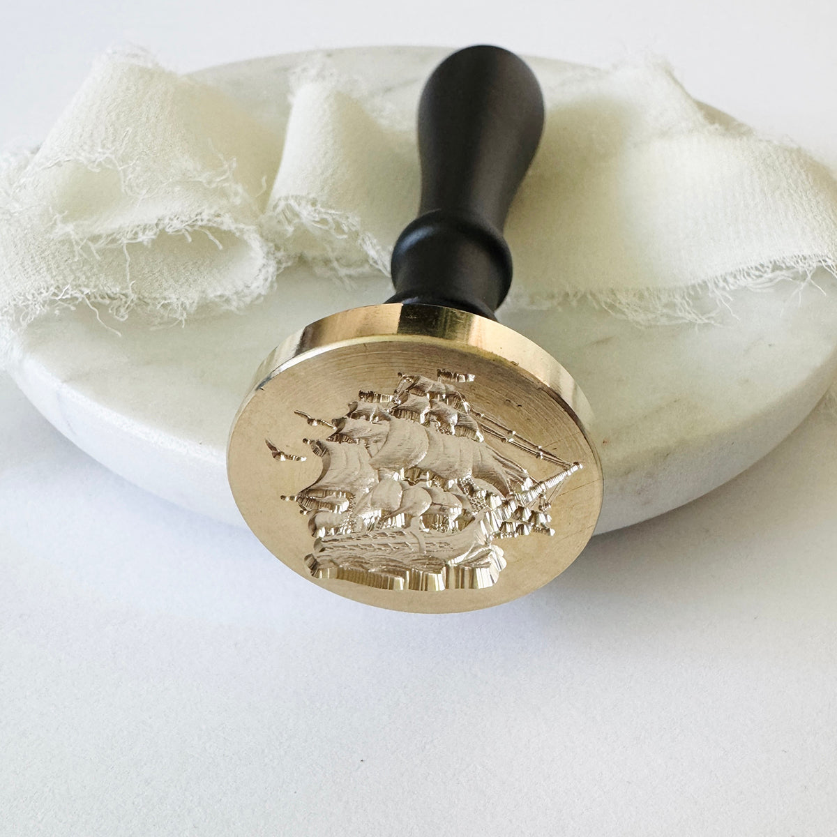 The Voyager Ship Wax Stamp (3-D)