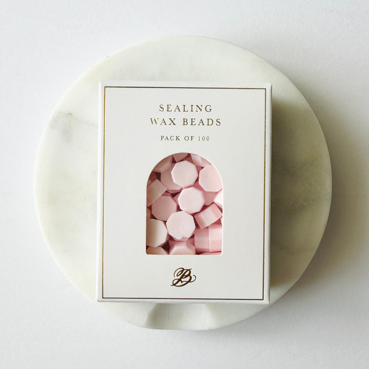 Peony Pink Sealing Wax Beads
