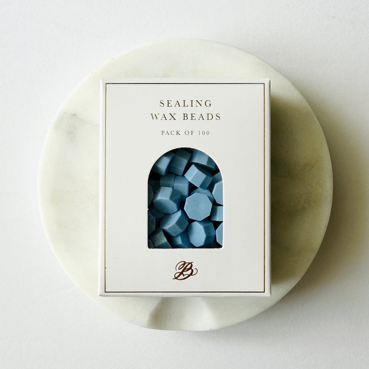 Dusty Blue Sealing Wax Beads