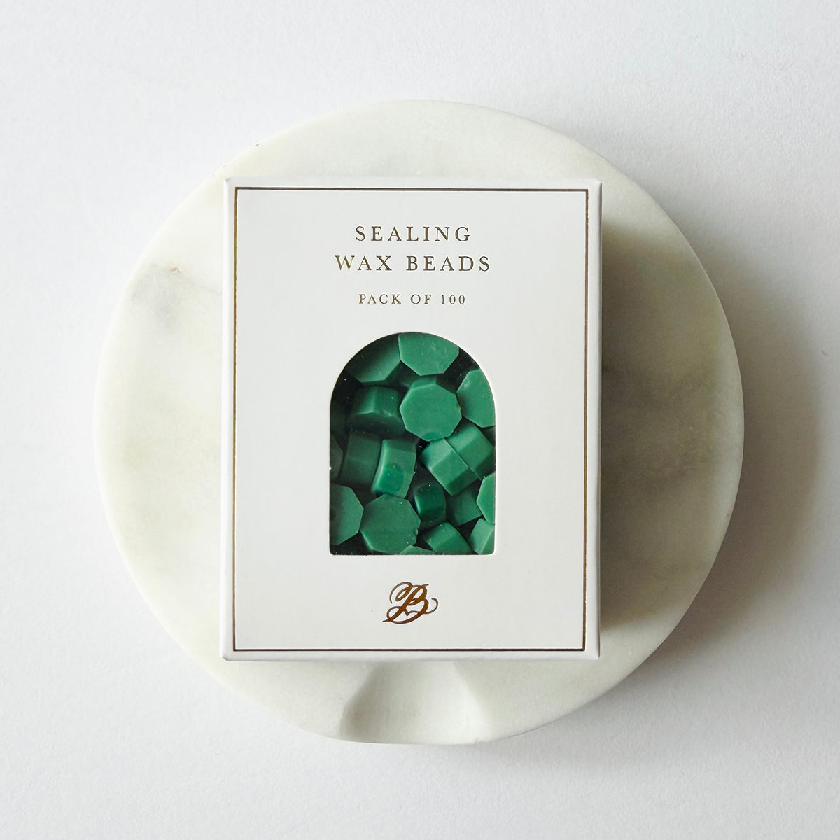 Forest Green Sealing Wax Beads