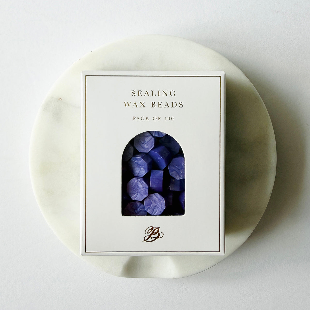 Metallic Purple Sealing Wax Beads