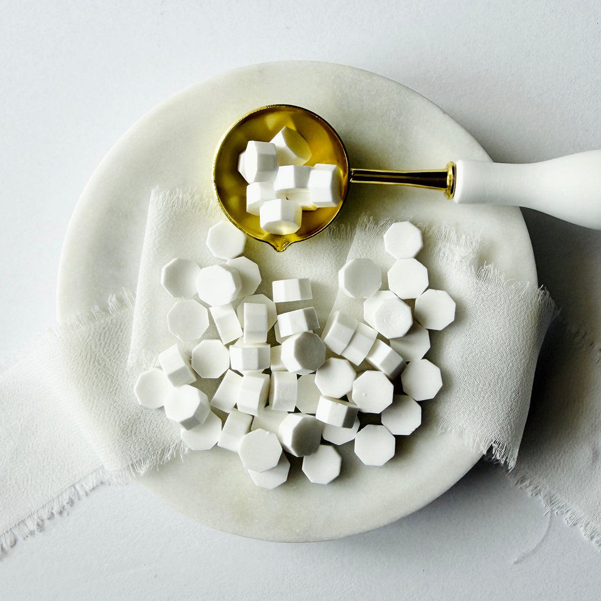 White Sealing Wax Beads