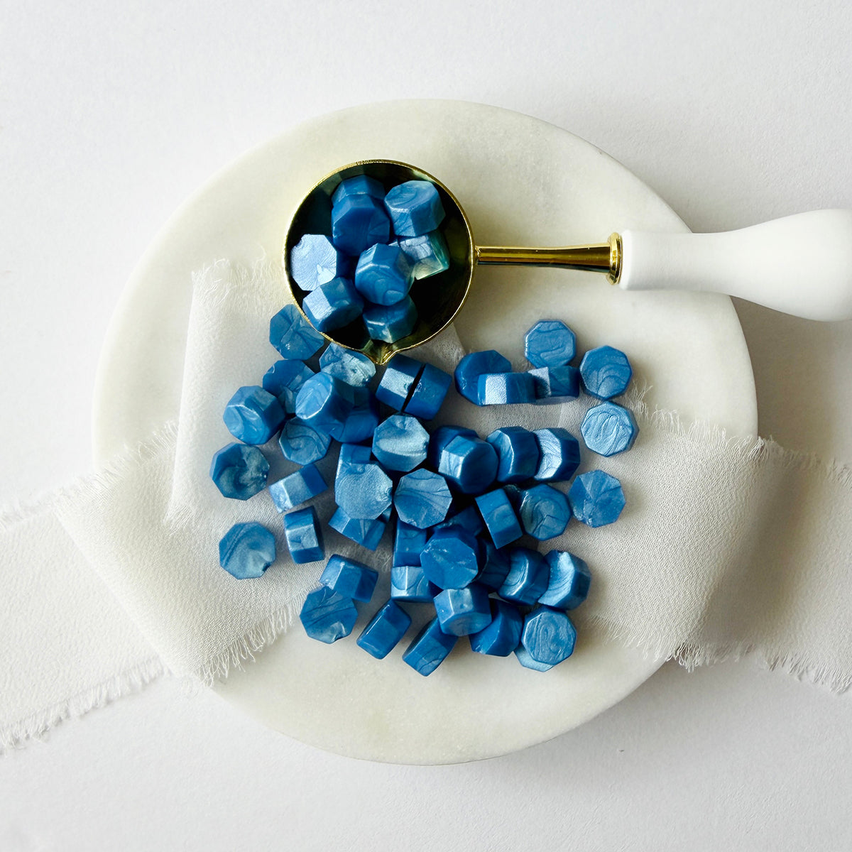 Sea Blue Sealing Wax Beads