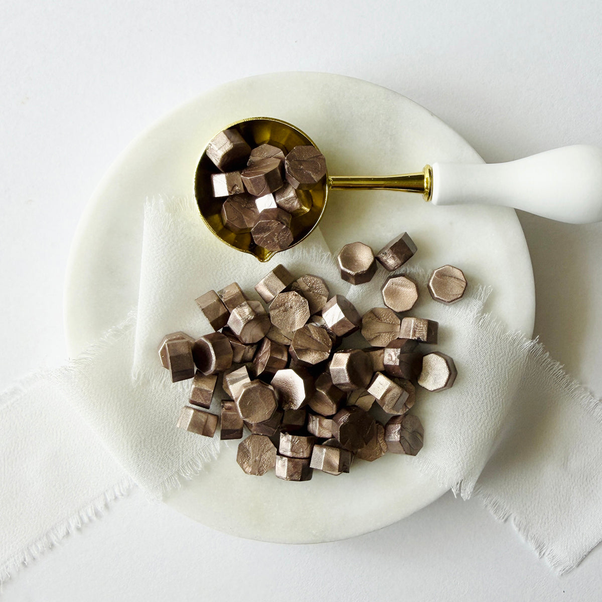 Champagne Sealing Wax Beads