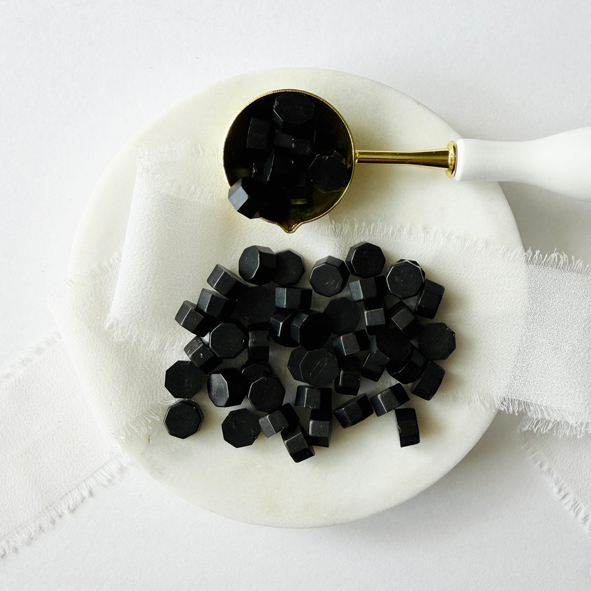 Black Sealing Wax Beads