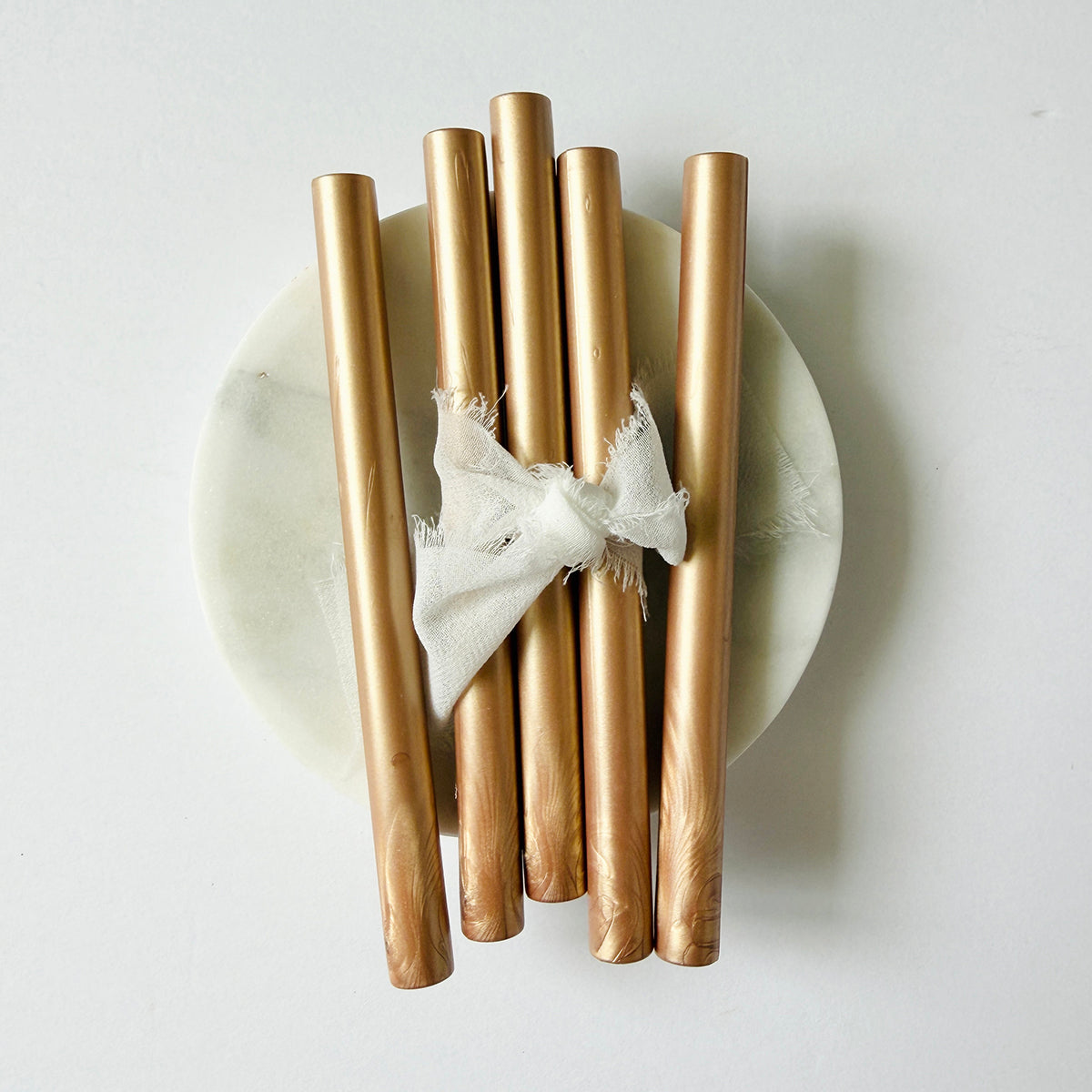 Metallic Butterscotch Sealing Wax Sticks