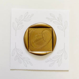 Square Blank Wax Stamp