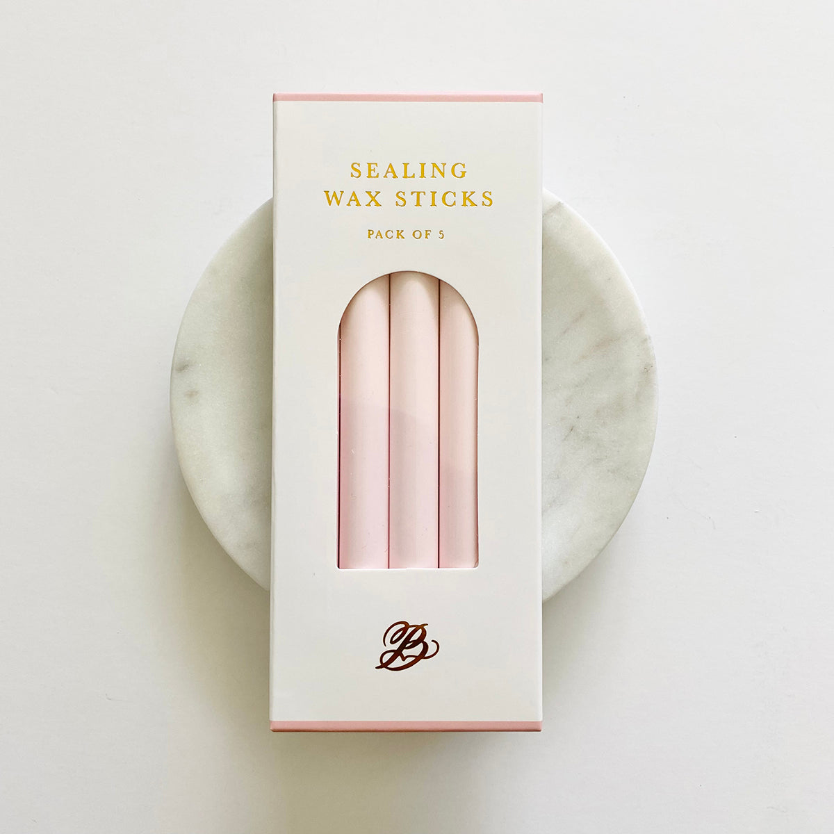 Peony Pink Sealing Wax Sticks – B Goods Lettering
