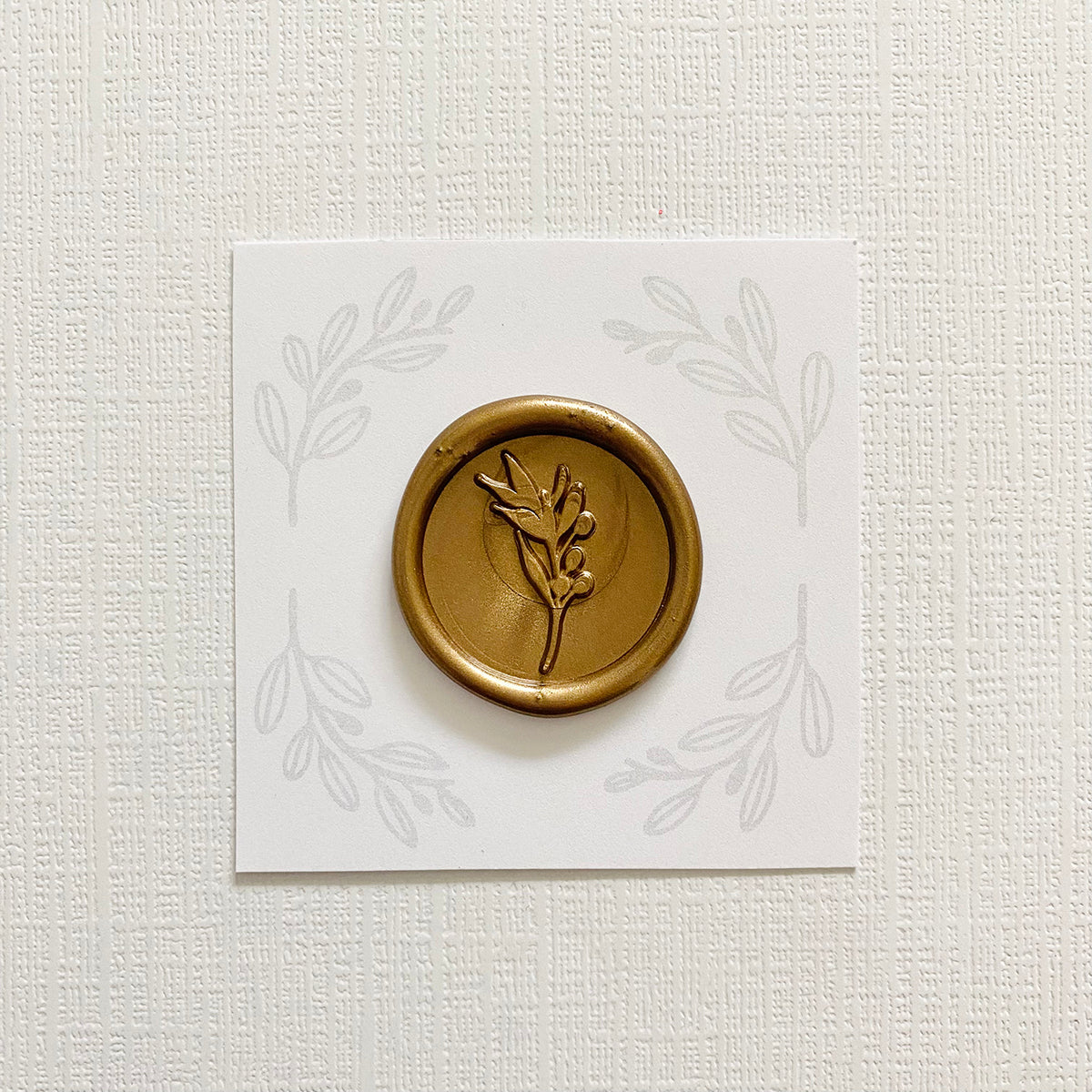 Olive Branch Wax Stamp