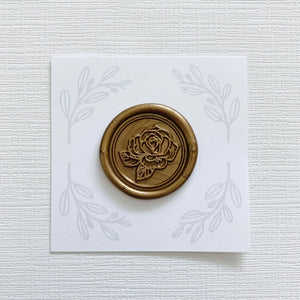 Rose Wax Seal Stamp