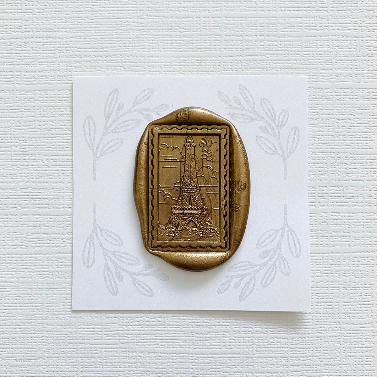 Eiffel Tower Wax Seal Stamp