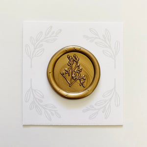 Berries and Twigs Wax Stamp